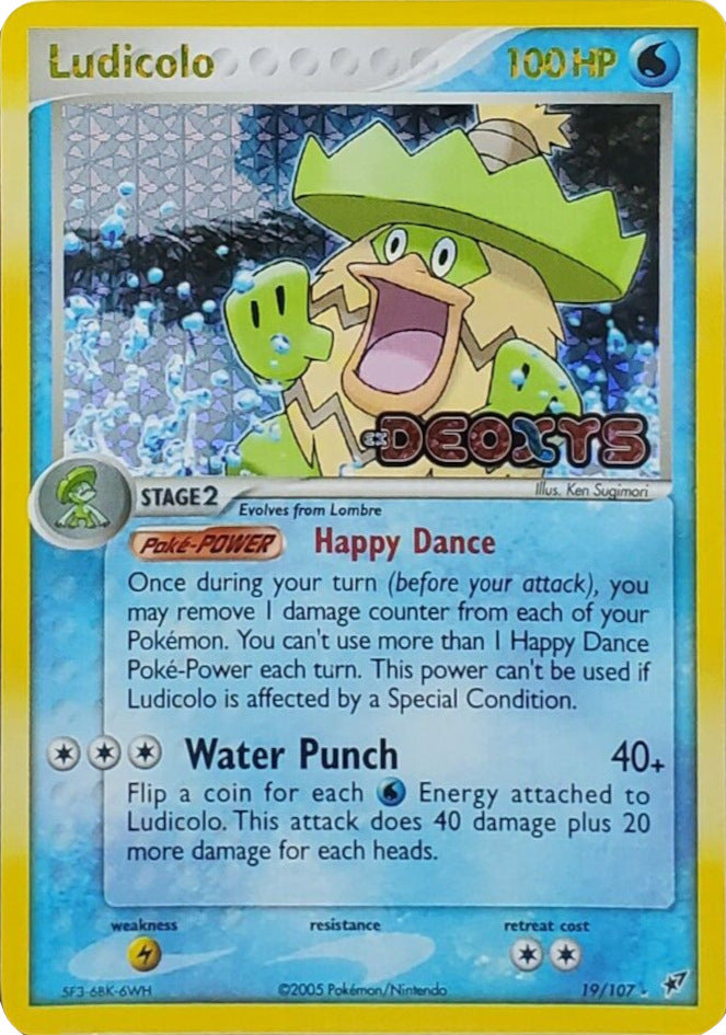 Ludicolo (19/107) (Stamped) [EX: Deoxys] | Anubis Games and Hobby