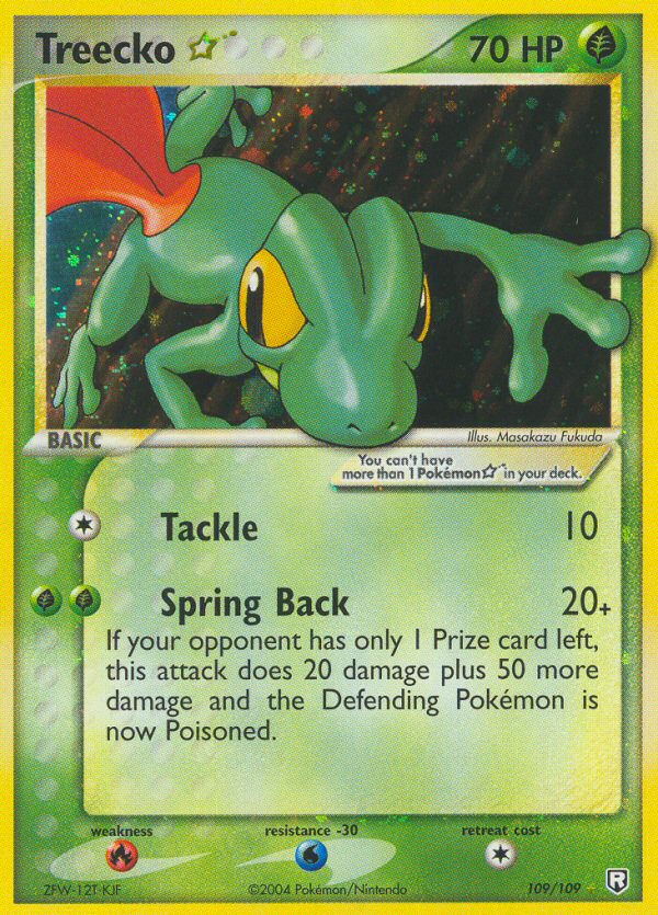 Treecko Star (109/109) [EX: Team Rocket Returns] | Anubis Games and Hobby