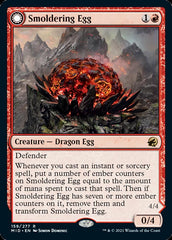 Smoldering Egg // Ashmouth Dragon [Innistrad: Midnight Hunt] | Anubis Games and Hobby