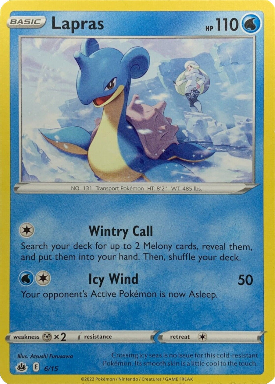 Lapras (6/15) [McDonald's Promos: Match Battle] | Anubis Games and Hobby