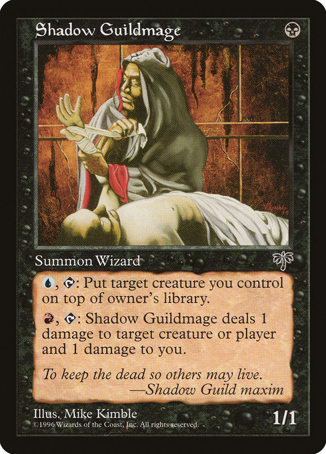 Shadow Guildmage [Mirage] | Anubis Games and Hobby