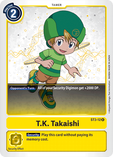 T.K. Takaishi [ST3-12] [Starter Deck: Heaven's Yellow] | Anubis Games and Hobby