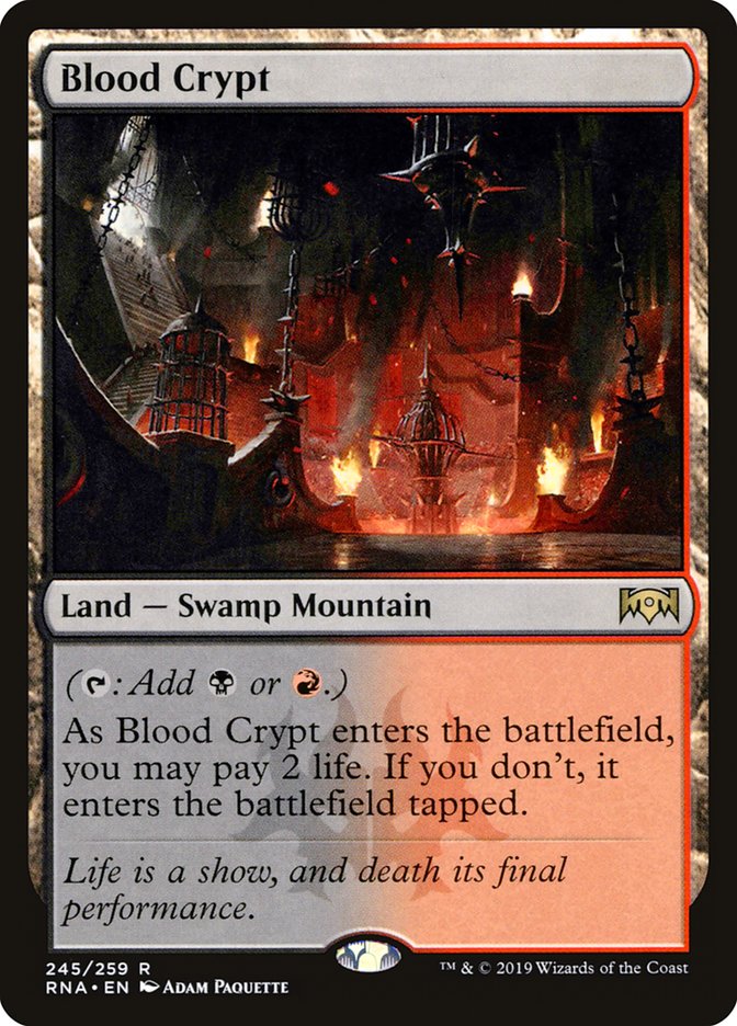 Blood Crypt [Ravnica Allegiance] | Anubis Games and Hobby