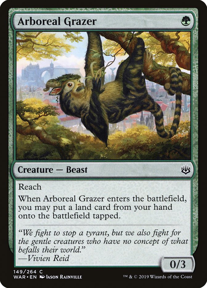 Arboreal Grazer [War of the Spark] | Anubis Games and Hobby