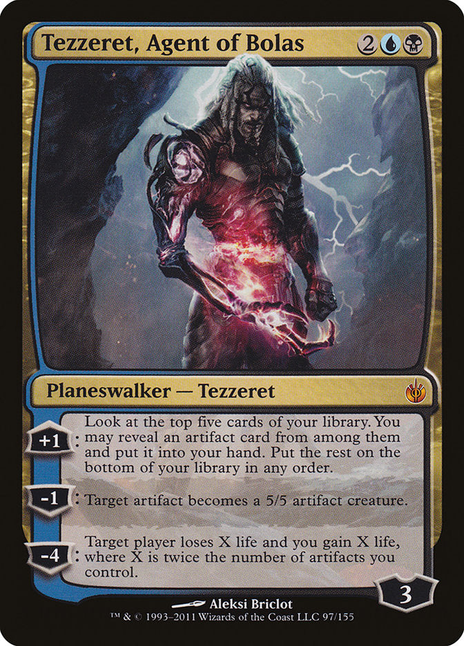 Tezzeret, Agent of Bolas [Mirrodin Besieged] | Anubis Games and Hobby