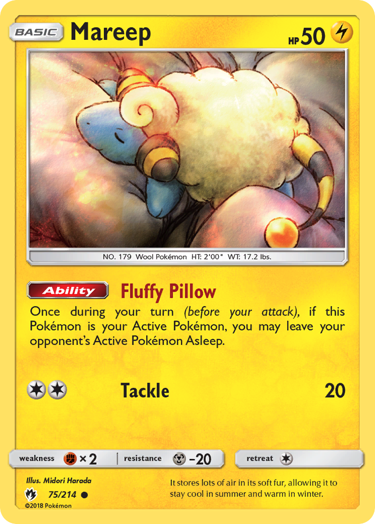 Mareep (75/214) [Sun & Moon: Lost Thunder] | Anubis Games and Hobby