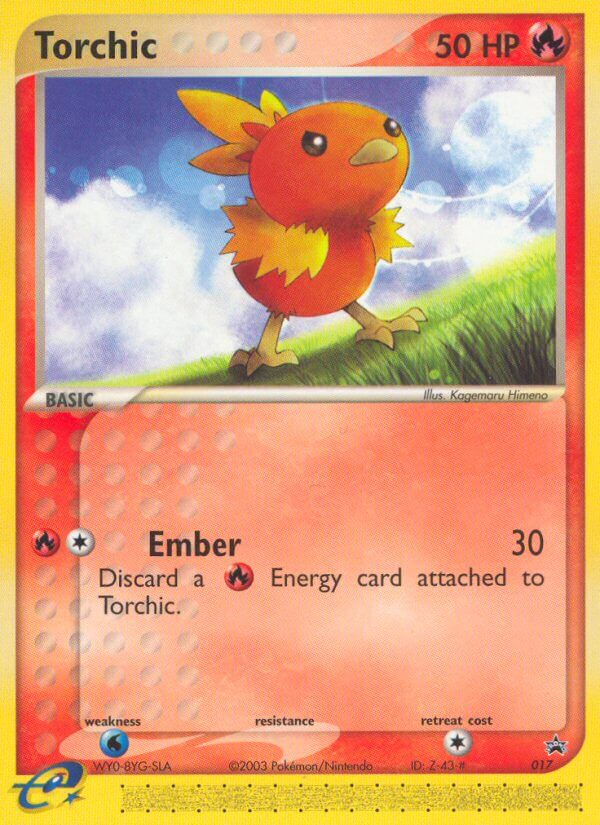 Torchic (017) [Nintendo: Black Star Promos] | Anubis Games and Hobby