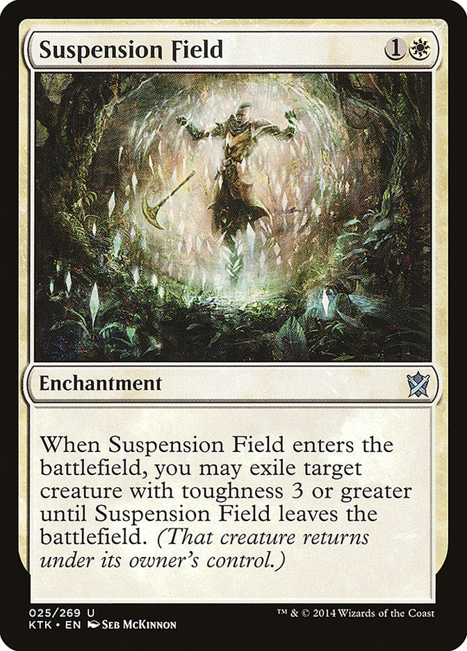 Suspension Field [Khans of Tarkir] | Anubis Games and Hobby