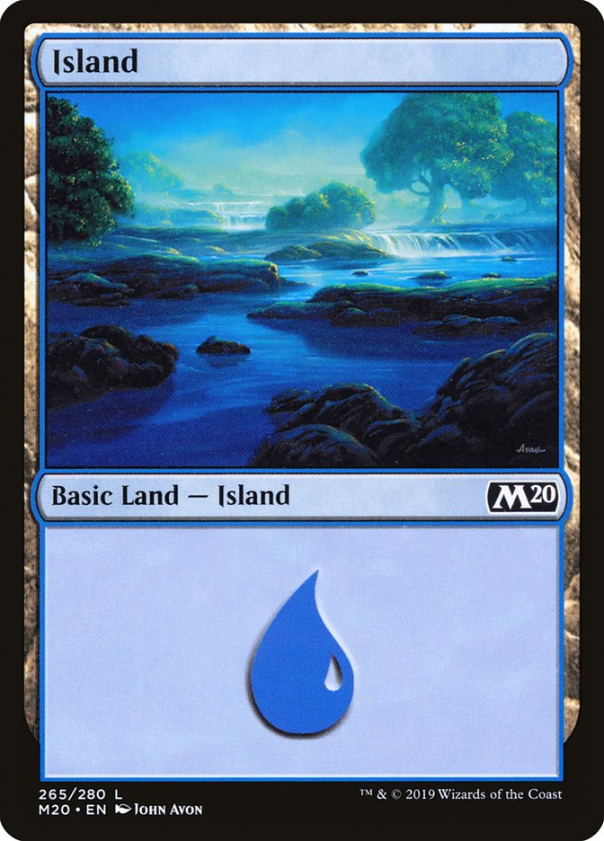 Island (265) [Core Set 2020] | Anubis Games and Hobby