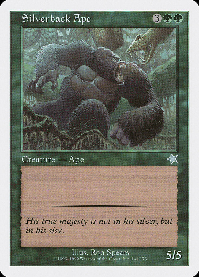 Silverback Ape [Starter 1999] | Anubis Games and Hobby