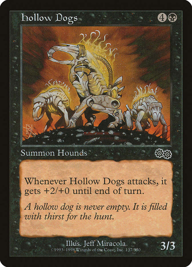 Hollow Dogs [Urza's Saga] | Anubis Games and Hobby