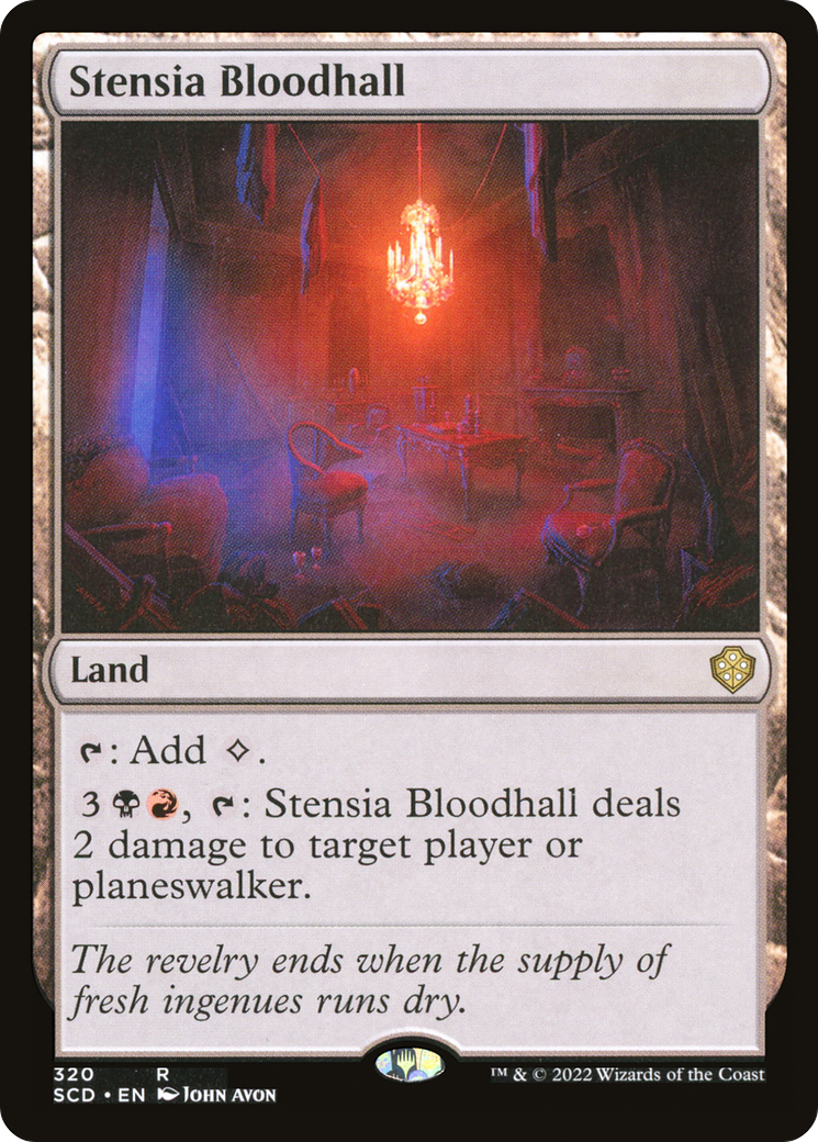 Stensia Bloodhall [Starter Commander Decks] | Anubis Games and Hobby