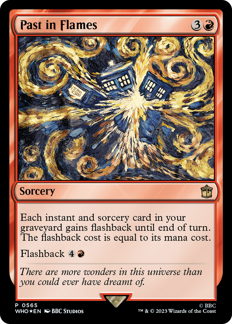 Past in Flames [Doctor Who Promos] | Anubis Games and Hobby