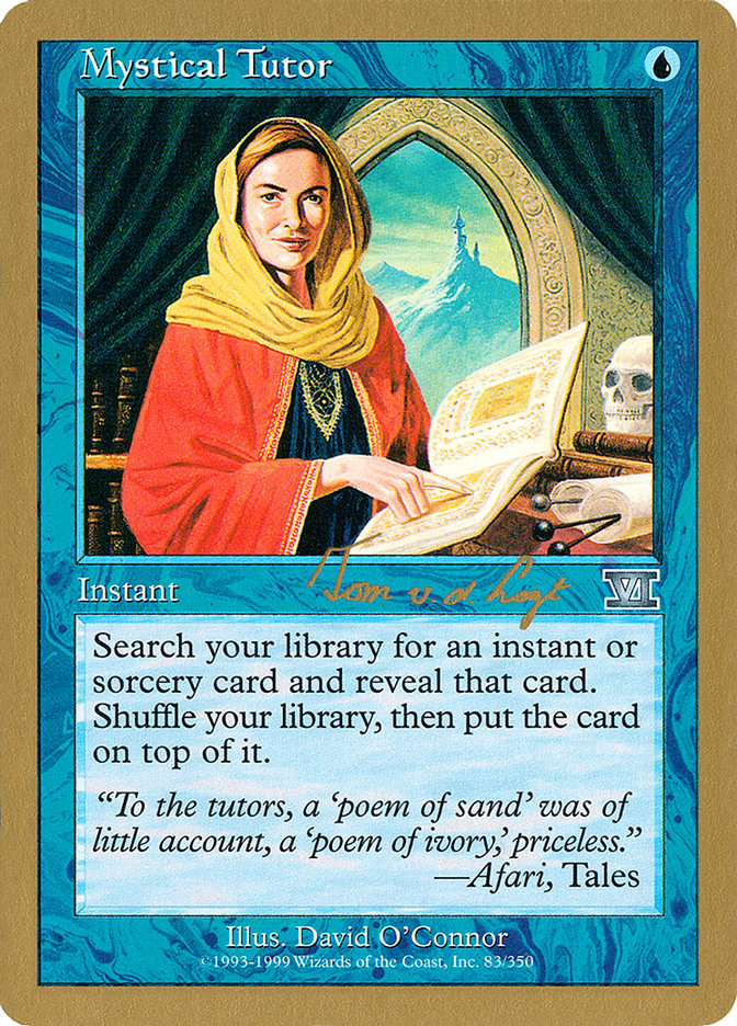 Mystical Tutor (Tom van de Logt) [World Championship Decks 2000] | Anubis Games and Hobby