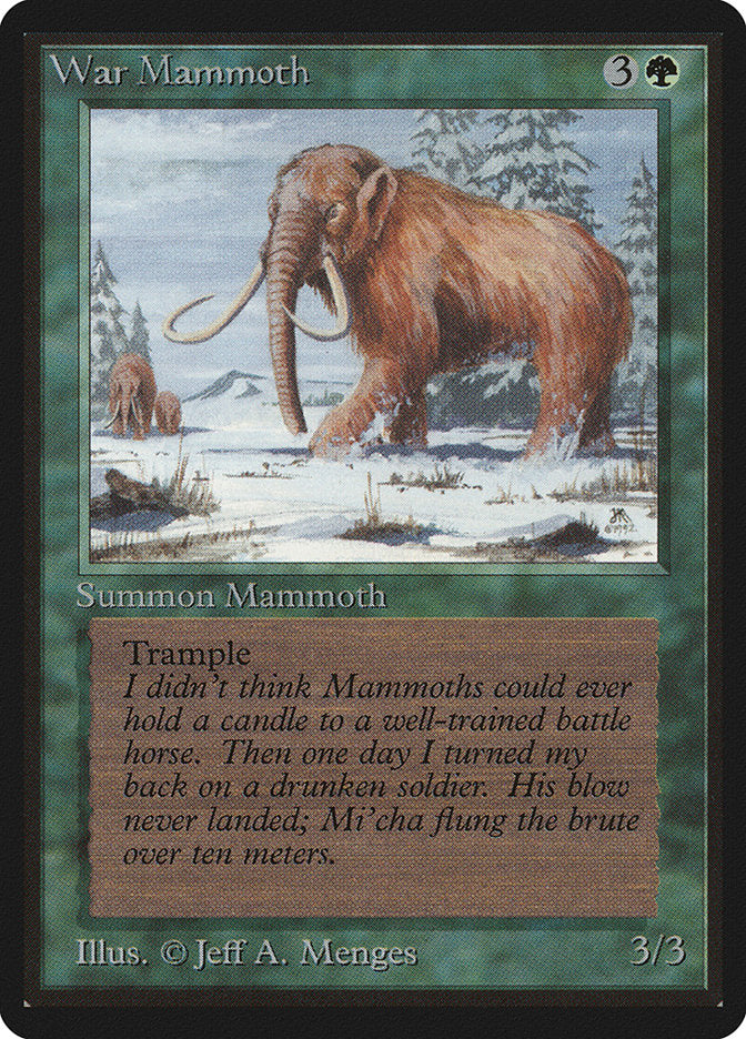 War Mammoth [Beta Edition] | Anubis Games and Hobby