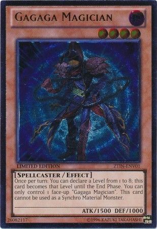 Gagaga Magician [ZTIN-ENV01] Ultimate Rare | Anubis Games and Hobby