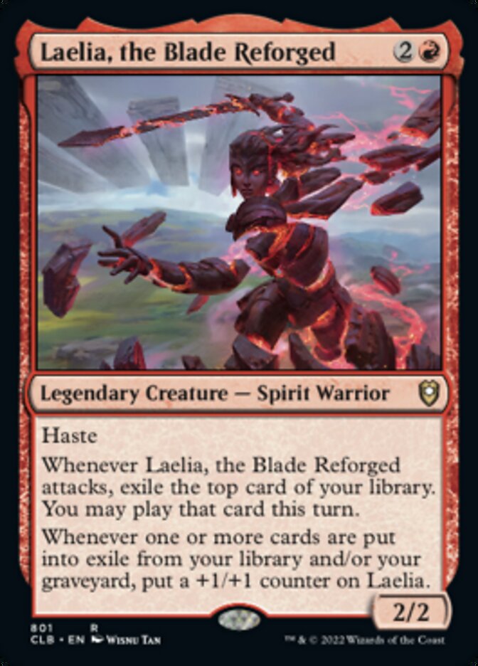 Laelia, the Blade Reforged [Commander Legends: Battle for Baldur's Gate] | Anubis Games and Hobby