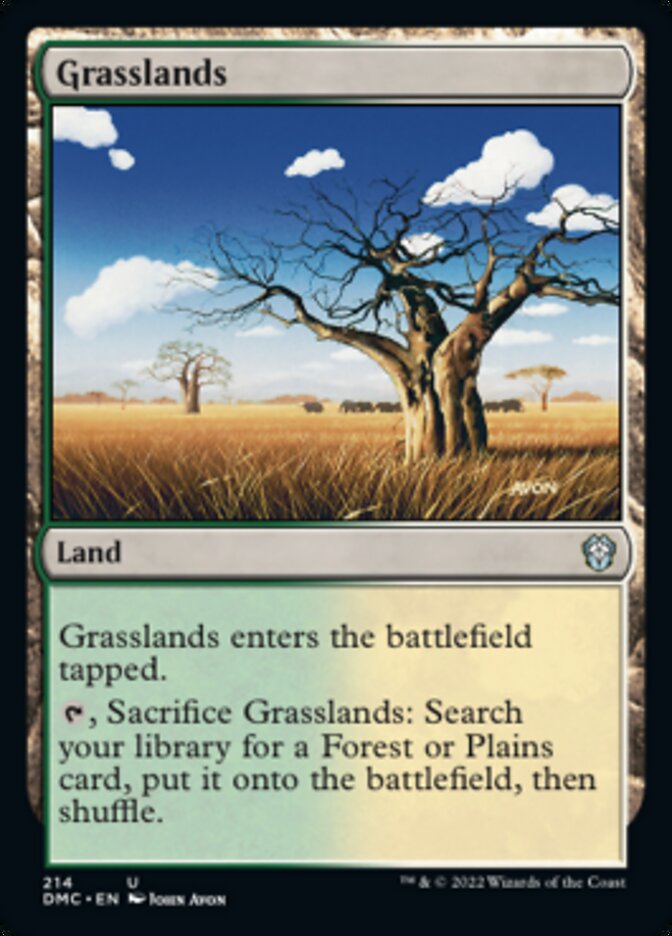 Grasslands [Dominaria United Commander] | Anubis Games and Hobby