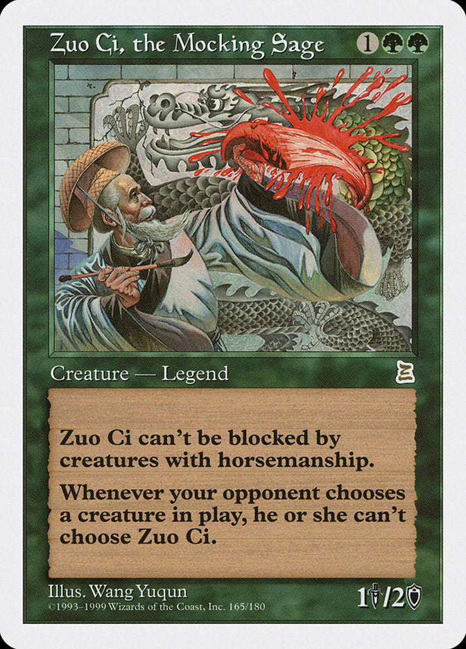 Zuo Ci, the Mocking Sage [Portal Three Kingdoms] | Anubis Games and Hobby