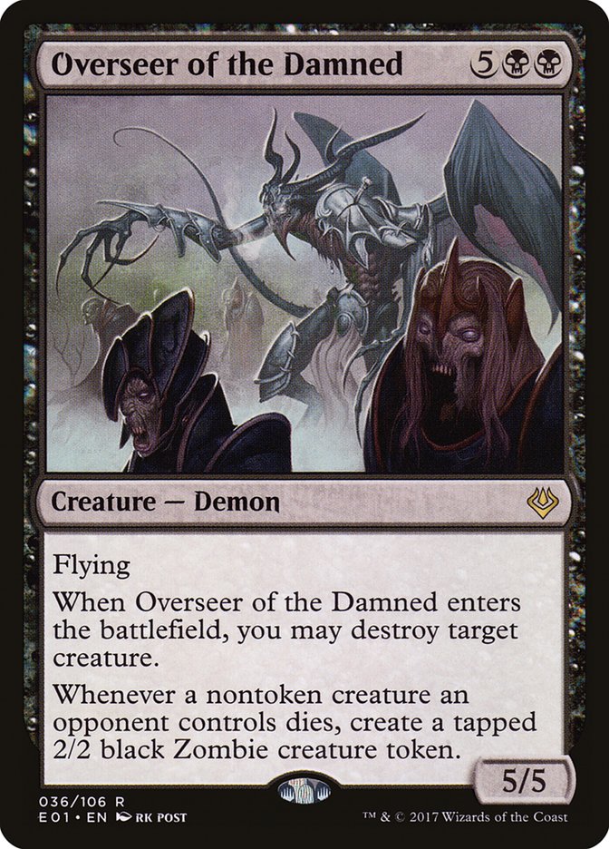 Overseer of the Damned [Archenemy: Nicol Bolas] | Anubis Games and Hobby