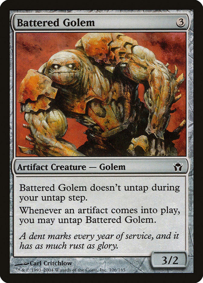 Battered Golem [Fifth Dawn] | Anubis Games and Hobby