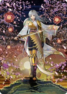 The Wandering Emperor 2 Art Card [Kamigawa: Neon Dynasty Art Series] | Anubis Games and Hobby