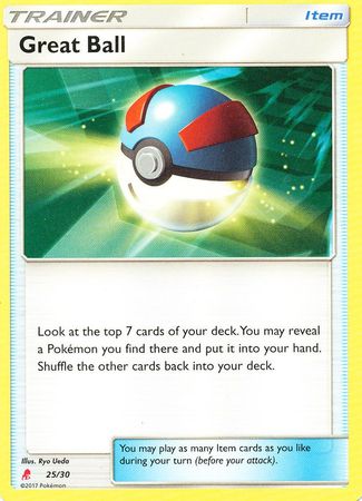 Great Ball (25/30) [Sun & Moon: Trainer Kit - Lycanroc] | Anubis Games and Hobby