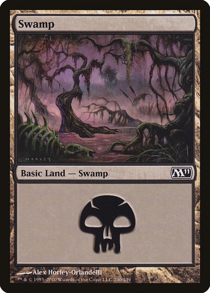 Swamp (240) [Magic 2011] | Anubis Games and Hobby