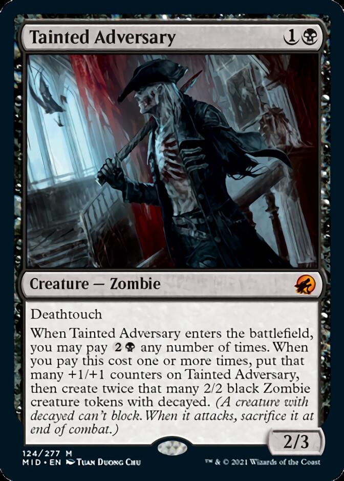 Tainted Adversary [Innistrad: Midnight Hunt] | Anubis Games and Hobby