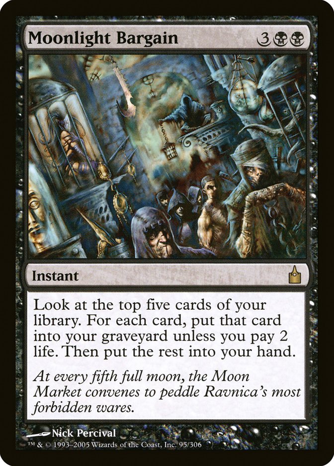 Moonlight Bargain [Ravnica: City of Guilds] | Anubis Games and Hobby