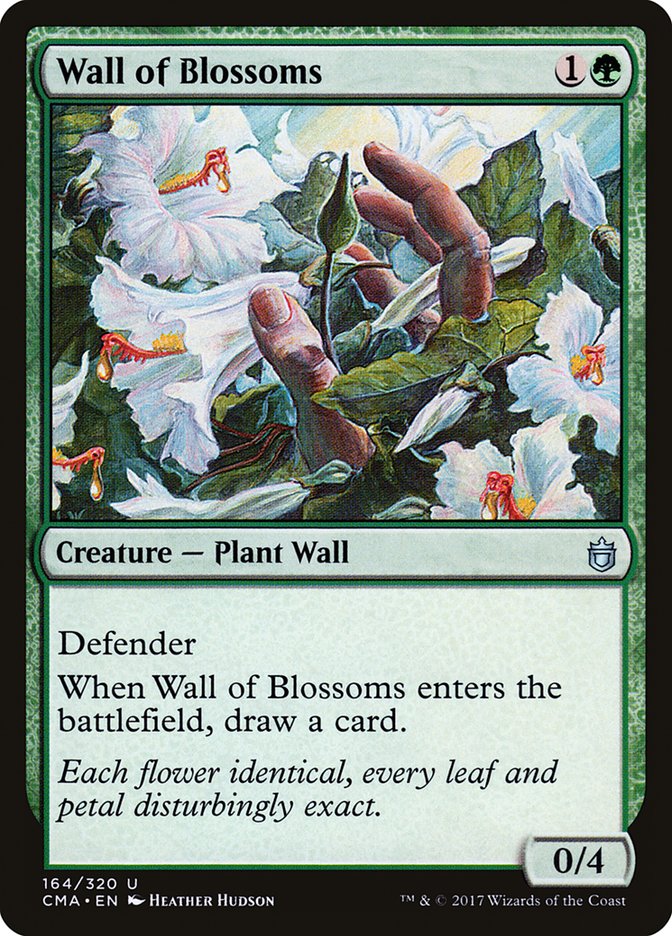 Wall of Blossoms [Commander Anthology] | Anubis Games and Hobby