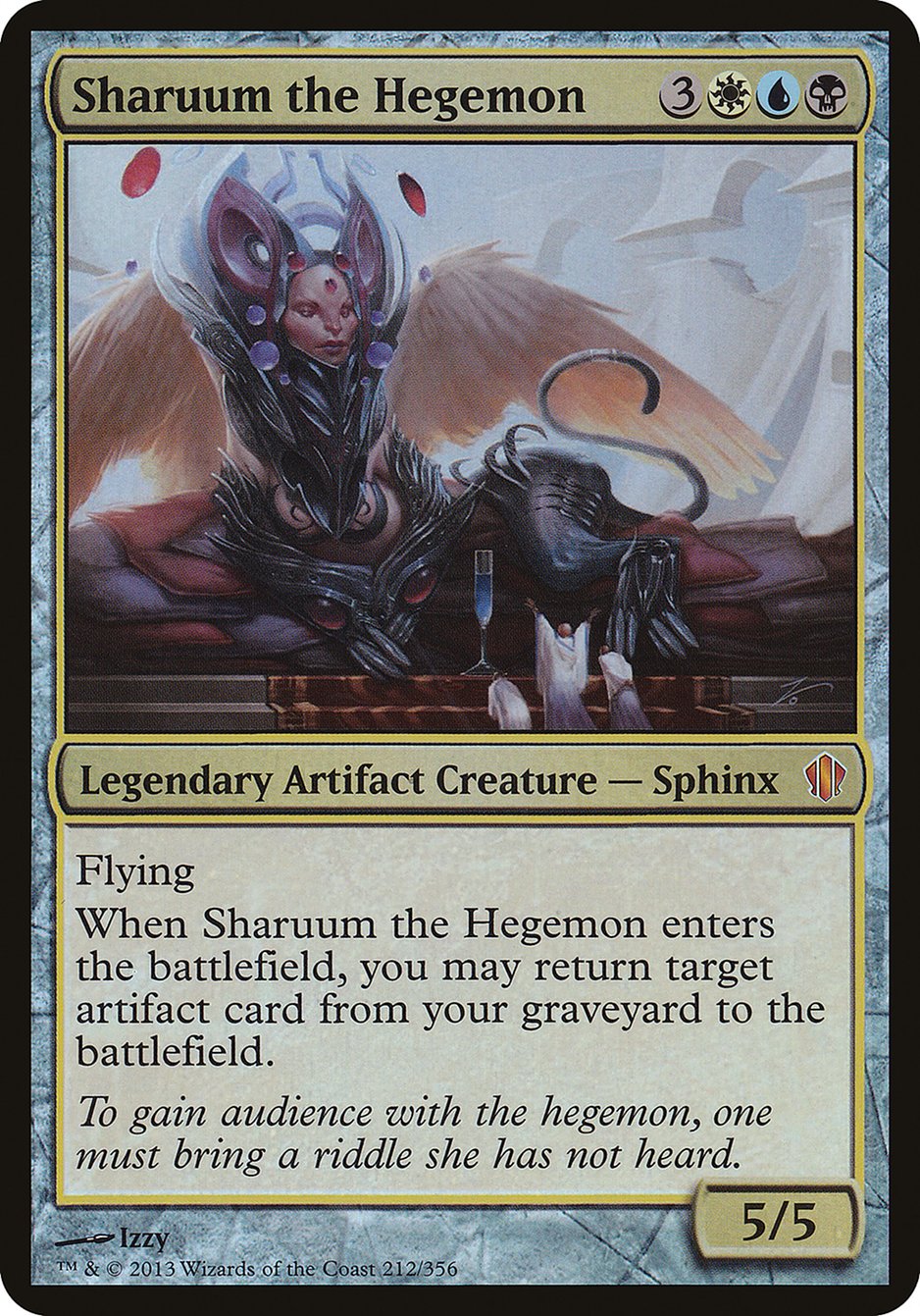 Sharuum the Hegemon (Oversized) [Commander 2013 Oversized] | Anubis Games and Hobby