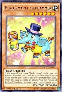 Performapal Elephammer [Crossed Souls] [CROS-EN002] | Anubis Games and Hobby