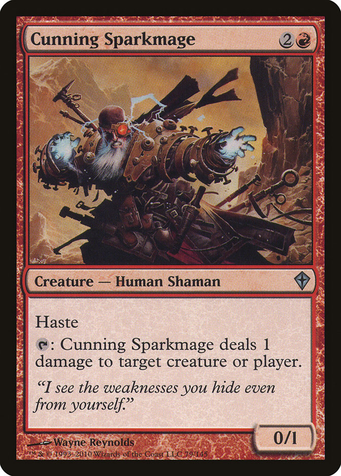 Cunning Sparkmage [Worldwake] | Anubis Games and Hobby