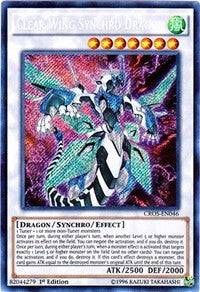 Clear Wing Synchro Dragon [Crossed Souls] [CROS-EN046] | Anubis Games and Hobby