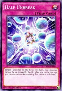 Half Unbreak [Crossed Souls] [CROS-EN090] | Anubis Games and Hobby