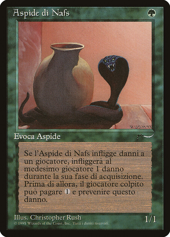 Nafs Asp (Italian) - "Aspide di Nafs" [Rinascimento] | Anubis Games and Hobby