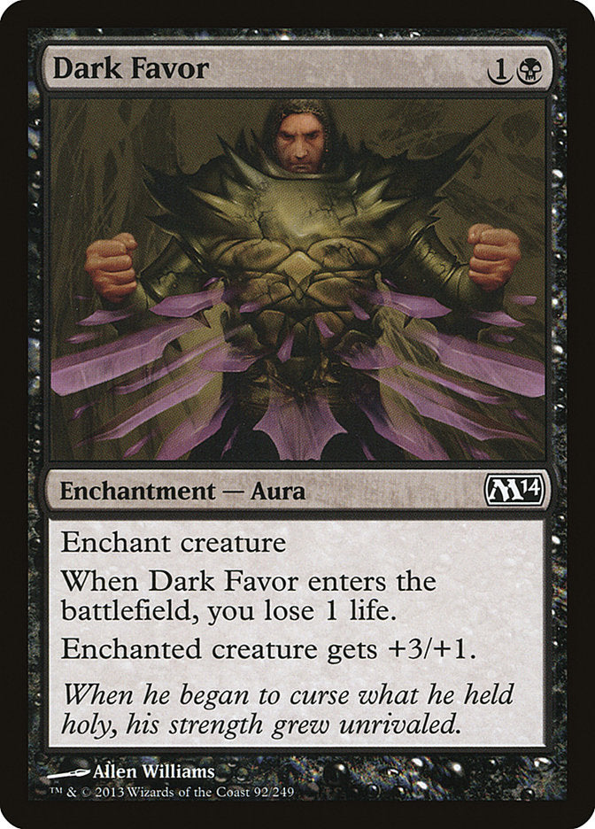 Dark Favor [Magic 2014] | Anubis Games and Hobby