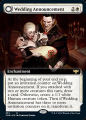 Wedding Announcement // Wedding Festivity (Extended Art) [Innistrad: Crimson Vow] | Anubis Games and Hobby