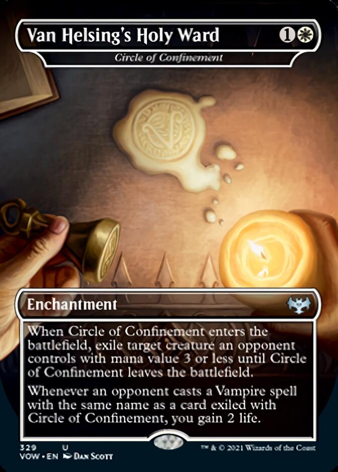 Circle of Confinement - Van Helsing's Holy Ward [Innistrad: Crimson Vow] | Anubis Games and Hobby