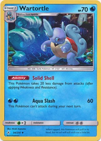 Wartortle (34/214) (Premium Collection Promo) [Sun & Moon: Unbroken Bonds] | Anubis Games and Hobby