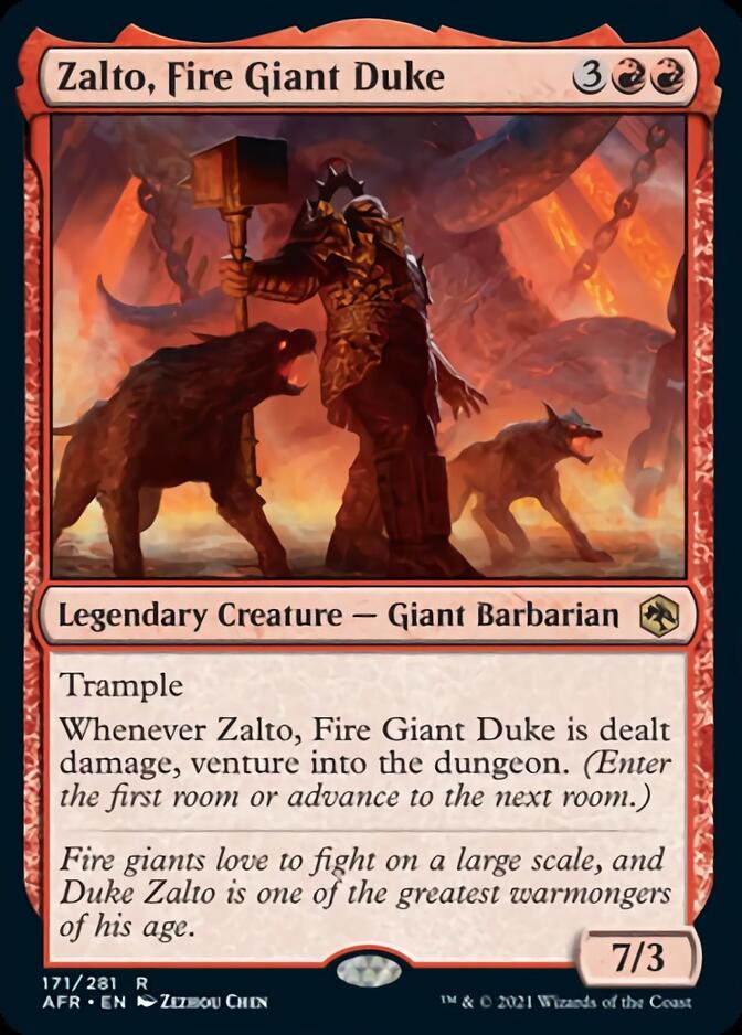 Zalto, Fire Giant Duke [Dungeons & Dragons: Adventures in the Forgotten Realms] | Anubis Games and Hobby