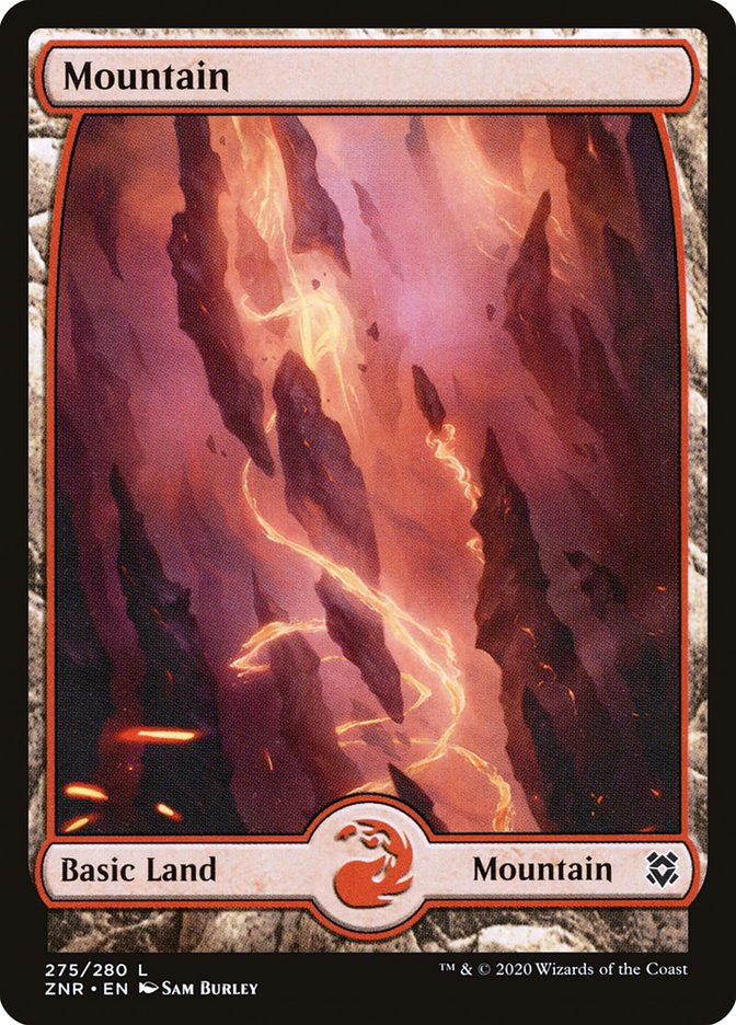 Mountain (275) [Zendikar Rising] | Anubis Games and Hobby