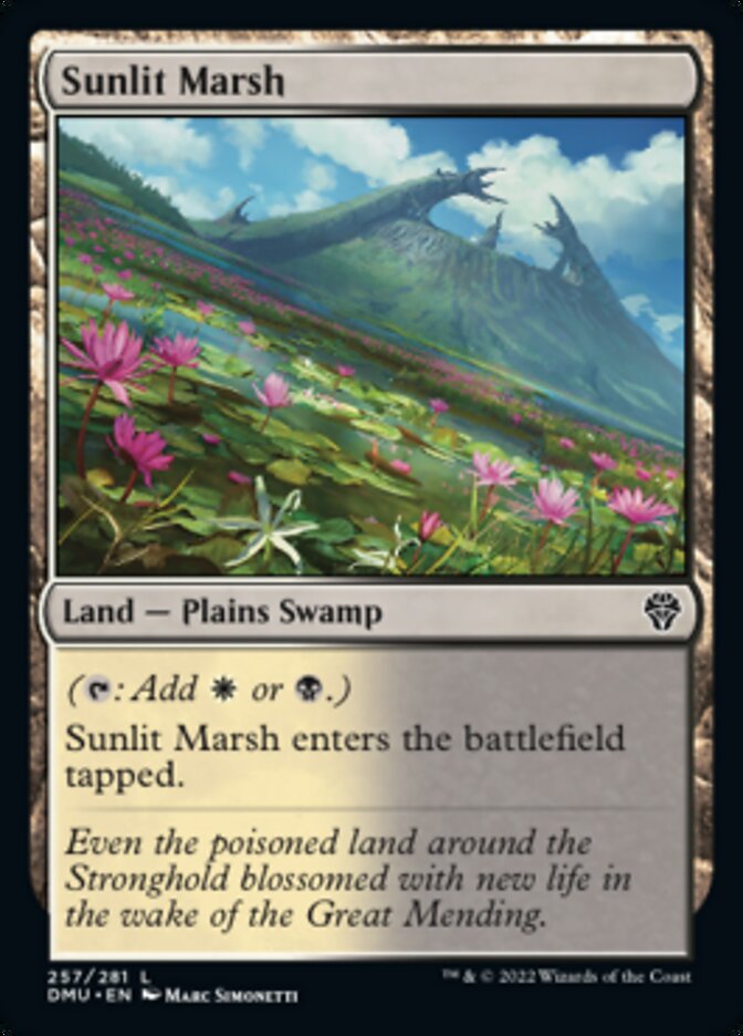 Sunlit Marsh [Dominaria United] | Anubis Games and Hobby