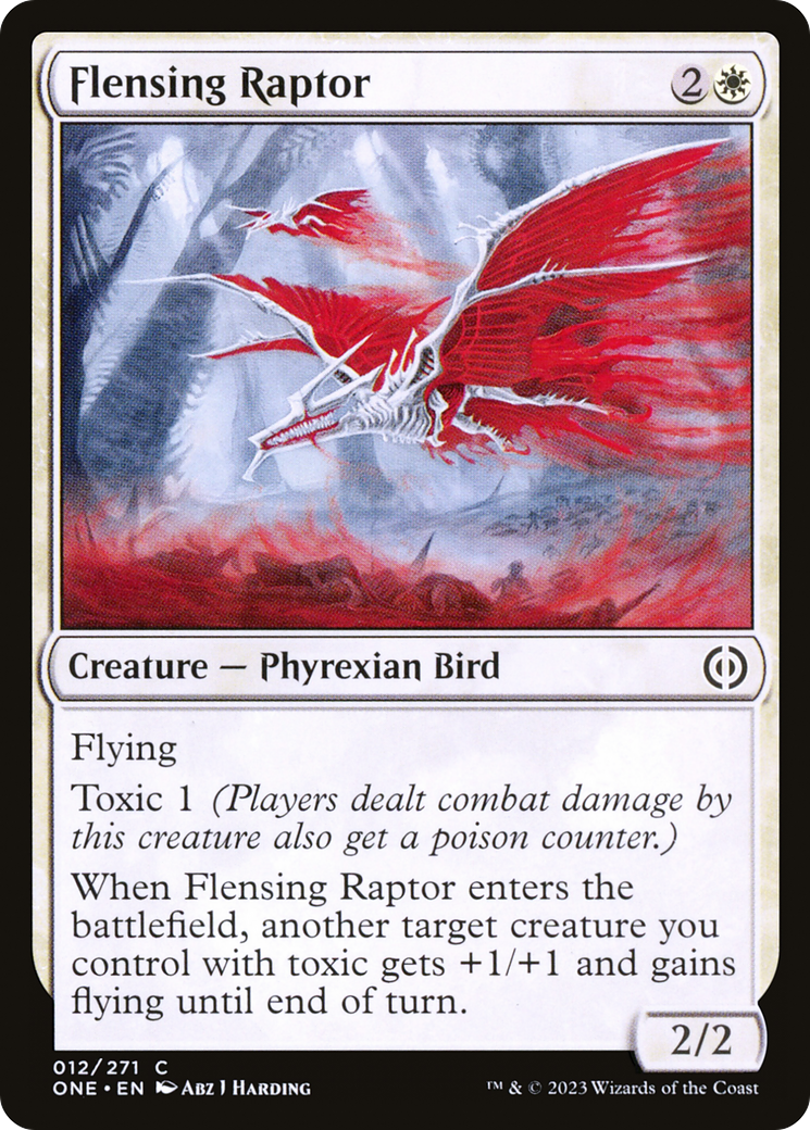 Flensing Raptor [Phyrexia: All Will Be One] | Anubis Games and Hobby