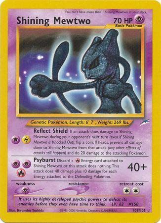 Shining Mewtwo (109/105) [Neo Destiny Unlimited] | Anubis Games and Hobby