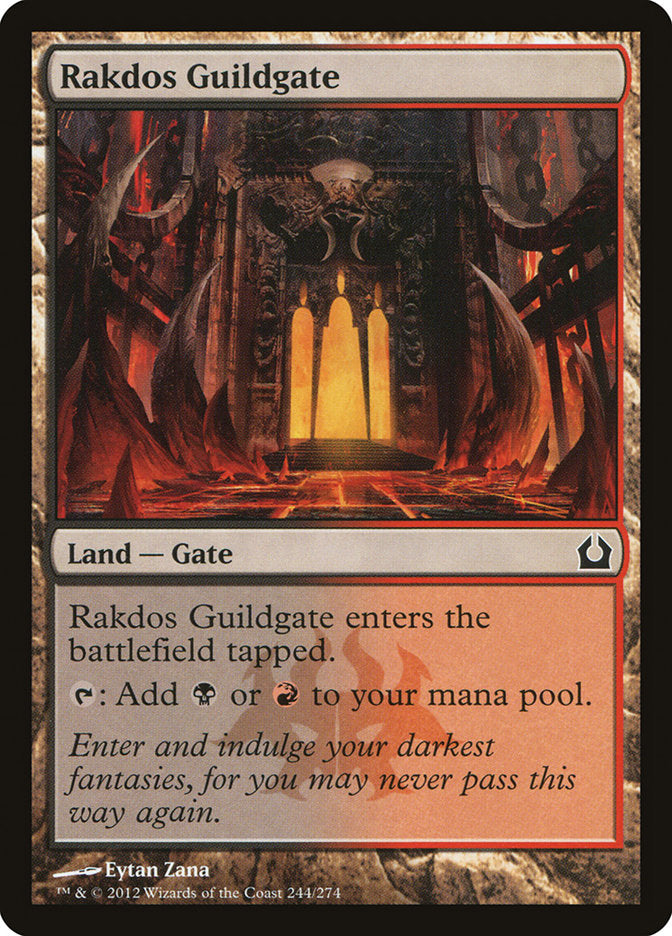 Rakdos Guildgate [Return to Ravnica] | Anubis Games and Hobby