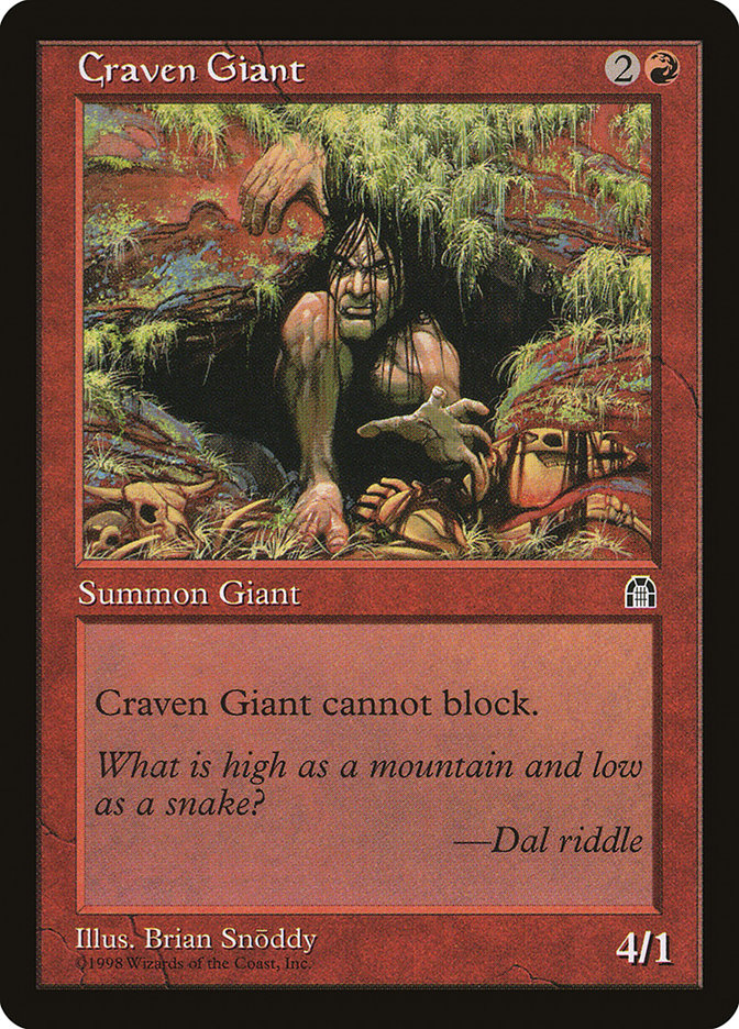 Craven Giant [Stronghold] | Anubis Games and Hobby