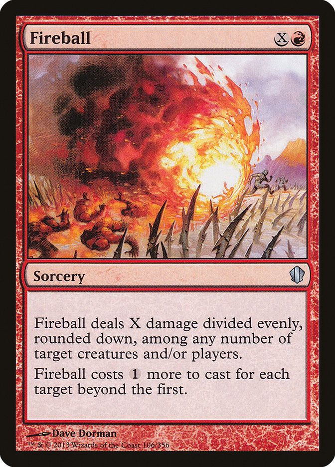 Fireball [Commander 2013] | Anubis Games and Hobby