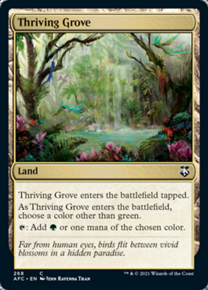 Thriving Grove [Dungeons & Dragons: Adventures in the Forgotten Realms Commander] | Anubis Games and Hobby